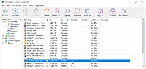 Downloads Categories .